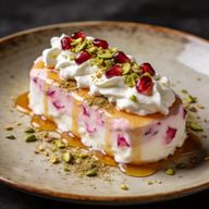 Rose Water & Pistachio Yogurt Mousse photo 1