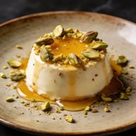 Cardamom & Honey Panna Cotta with Toasted Pistachios photo 1