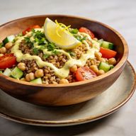 Zesty Chickpea & Farro Sunshine Bowl photo 1