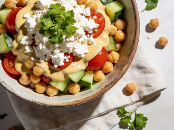 Zesty Chickpea & Tahini Power Bowl