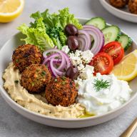 Mediterranean Falafel Bowls photo 1