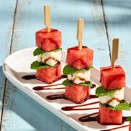 Watermelon & Feta Mint Skewers photo 1