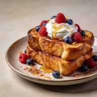Honey-Cardamom Challah French Toast photo 1