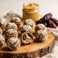 Chewy Tahini & Date Power Bites photo 1