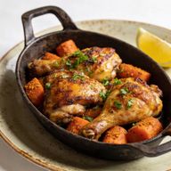 Aromatic Roasted Chicken & Spiced Carrots photo 1