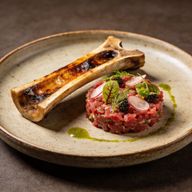 Smoked Bone Marrow Beef Tartare photo 1