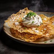 Smoked Parmesan & Chive Frico Snaps photo 2