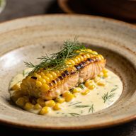 Wood-Fired Corn Beurre Blanc with Tarragon photo 1