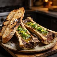 Roasted Bone Marrow with Zesty Gremolata photo 1