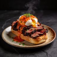The Pitmaster’s Benedict: Smoked Picanha & Paprika Hollandaise photo 1