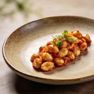 Duck Fat & Kimchi Glazed Cold-Smoked Macadamias photo 1