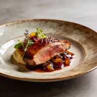 Smoked Duck Breast with Agrodolce Gastrique photo 1