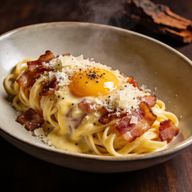 Cold-Smoked Guanciale Breakfast Carbonara photo 1