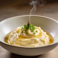 Cold-Smoked Pommes Purée with Beurre Blanc photo 1