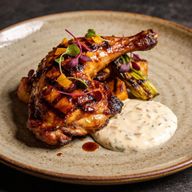 Oak-Fired Chicken with Alabama White Gold photo 1