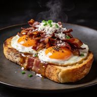 The Smoked Guanciale Carbonara Toast photo 1