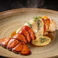 Smoked Lobster Tail 'Arrosé' with Bearnaise Reduction photo 1
