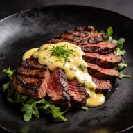 Oak-Smoked Tallow Béarnaise & Seared Bavette Steak photo 1
