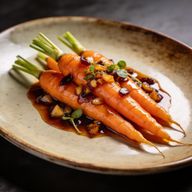 Honey-Balsamic Glazed Carrots with Agrodolce Nuance photo 1