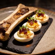 Roasted Marrow & Smoked Paprika Deviled Eggs photo 1