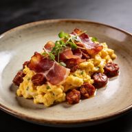 Smoked Guanciale & Nduja Scramble photo 1