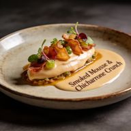 Smoked Mousse & Chicharrone Crunch photo 1