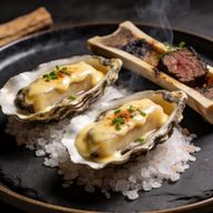 Smoked Bone Marrow & Brine Oysters photo 1