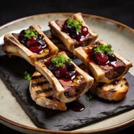 Smoked Cherry Agrodolce Bone Marrow photo 1