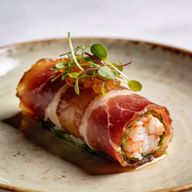 The Executive Smoked Guanciale & Crab Roll photo 1