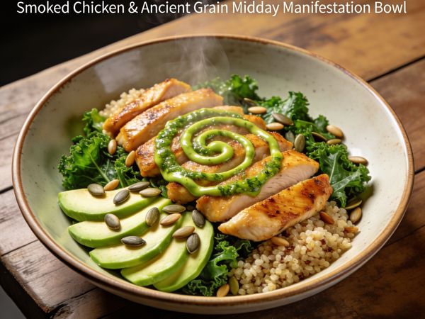 Smoked Chicken & Ancient Grain Midday Manifestation Bowl